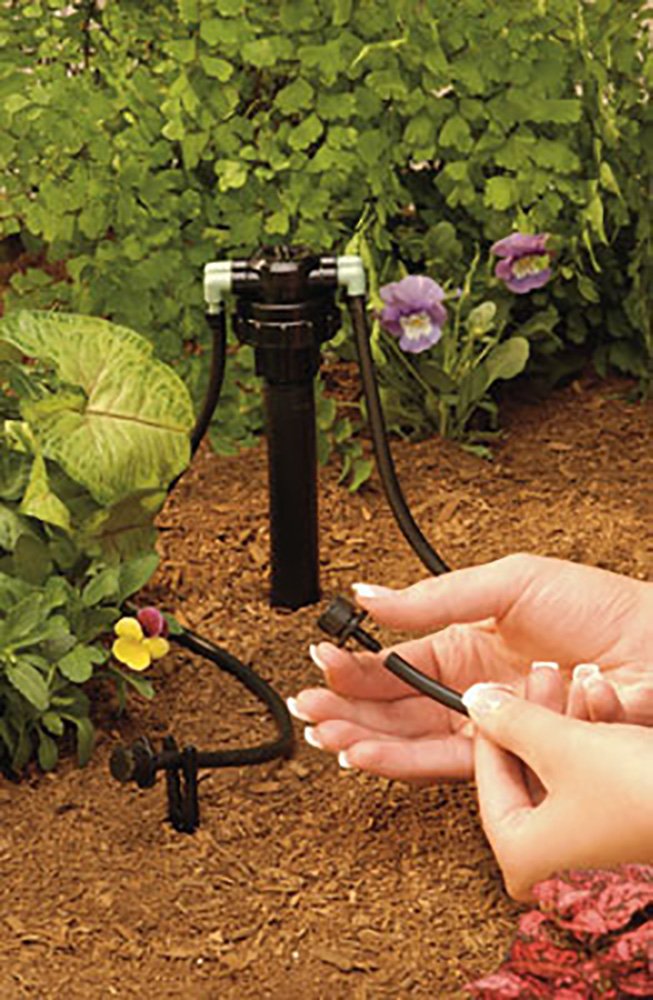 Orbit flow-control version provides precise water distribution for non-pressure devices.