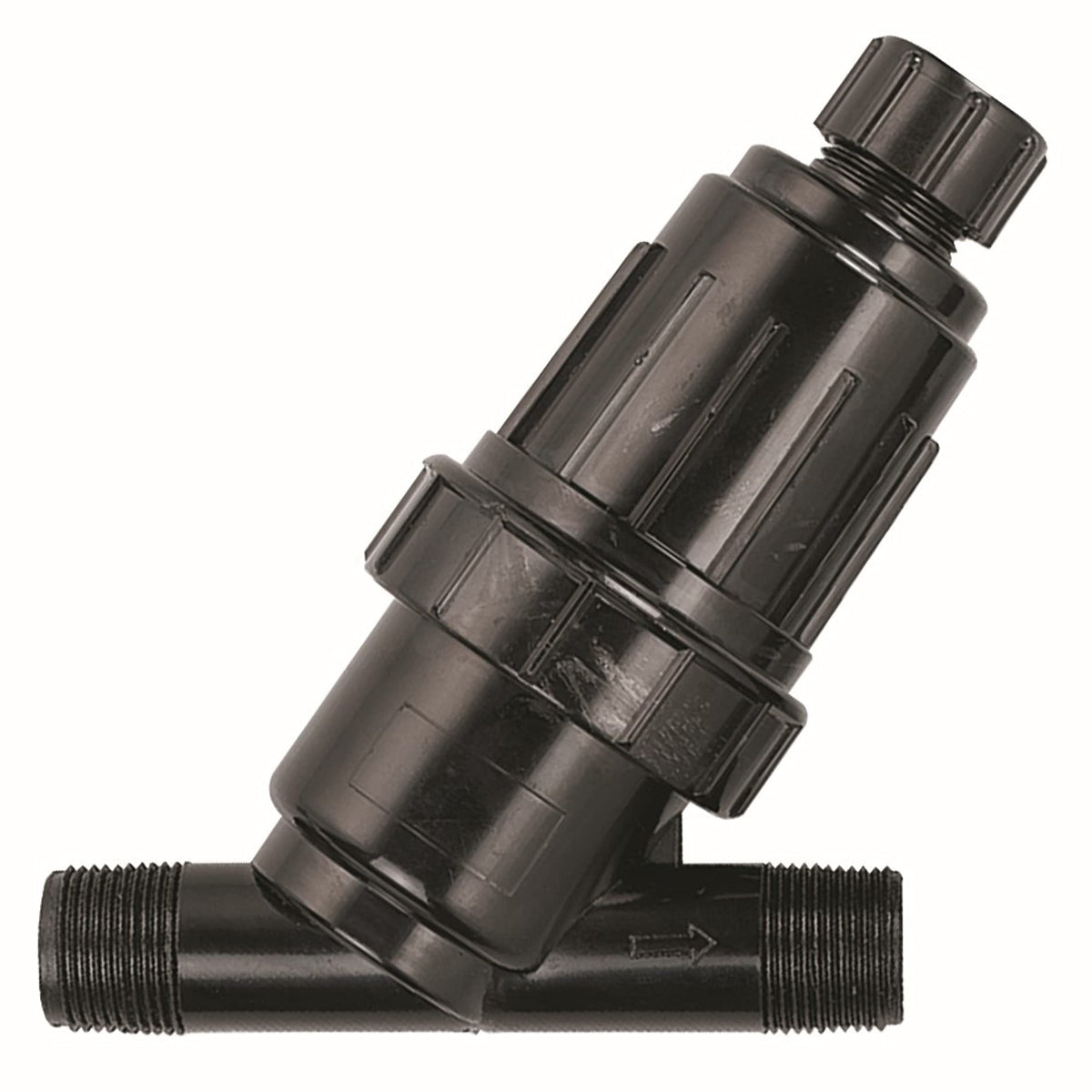 Orbit 67736 drip Y-filter with 3/4 in MPT threads reduces debris and prevents clogs