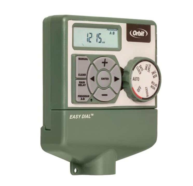 Orbit Easy Dial 6-Zone controller dial close-up for intuitive setup
