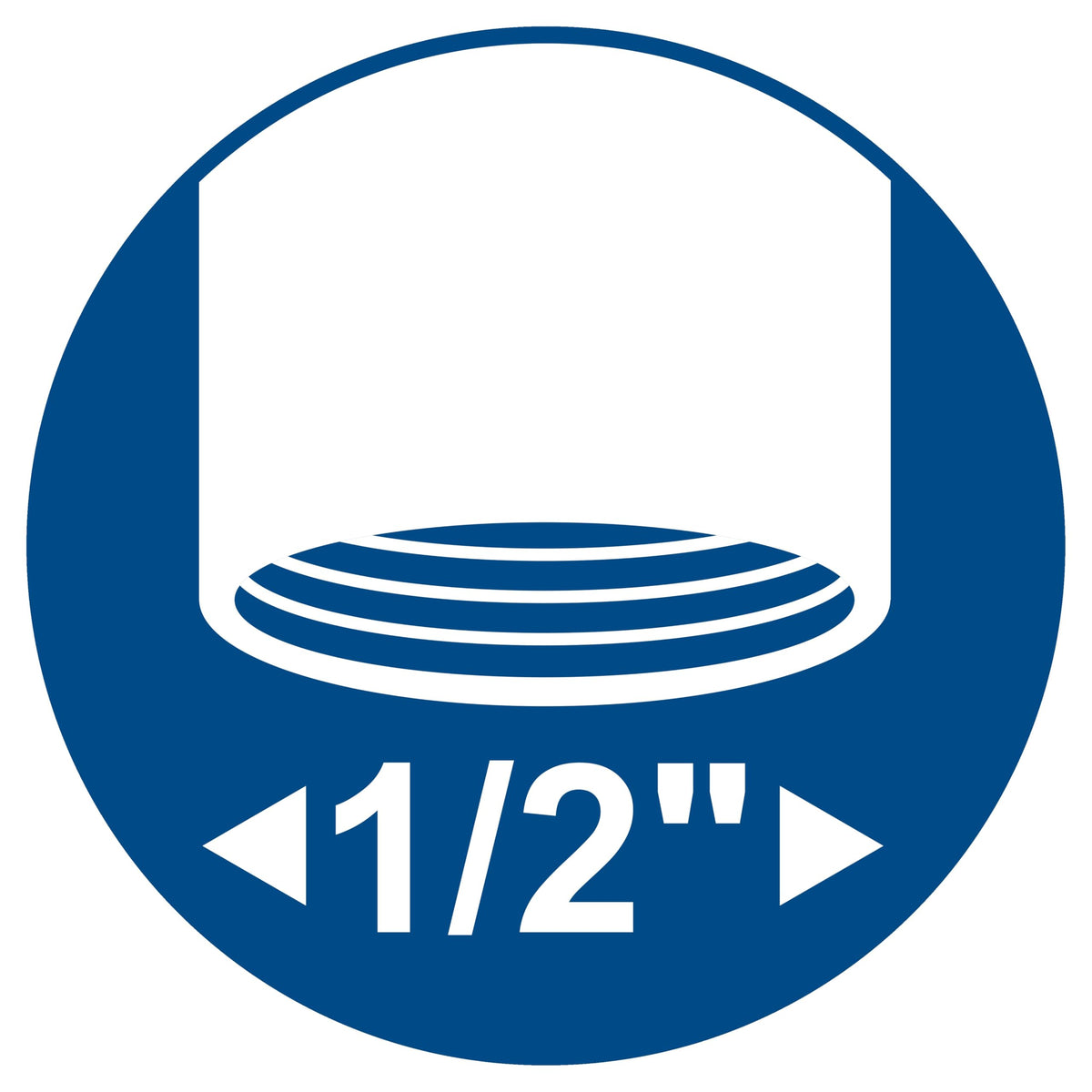 Orbit flush head wrench accessory facilitates quick removal and installation.