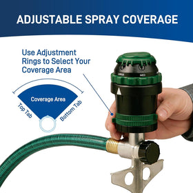 Orbit H2O-Six provides four-position diffuser for precise spray.