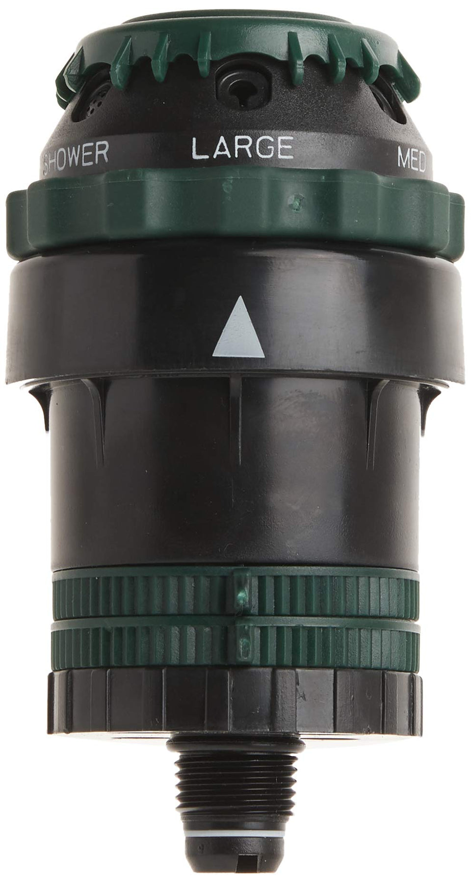 Orbit H2O-Six sprinkler with six spray patterns for versatile lawn coverage