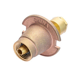 Orbit half-inch FPT thread installation fits standard risers.