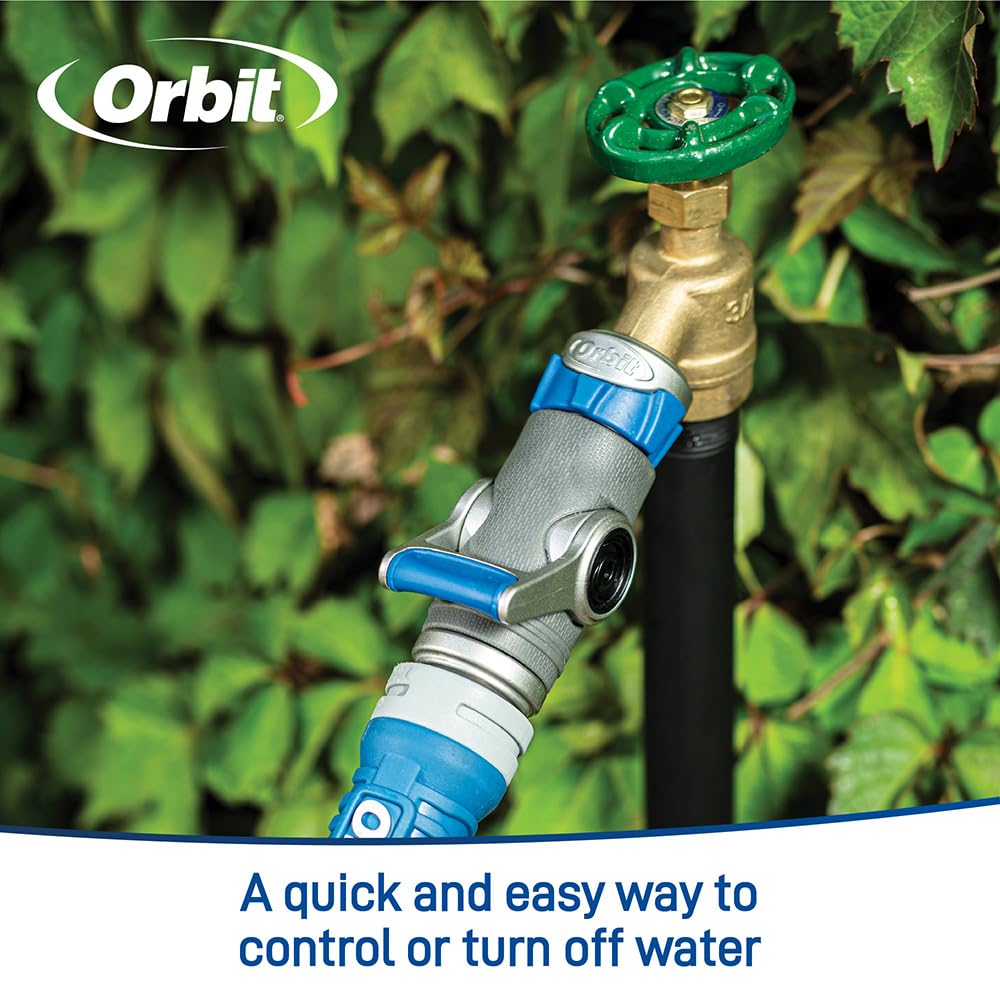 Orbit non-slip grip helps steady operation even when wet.