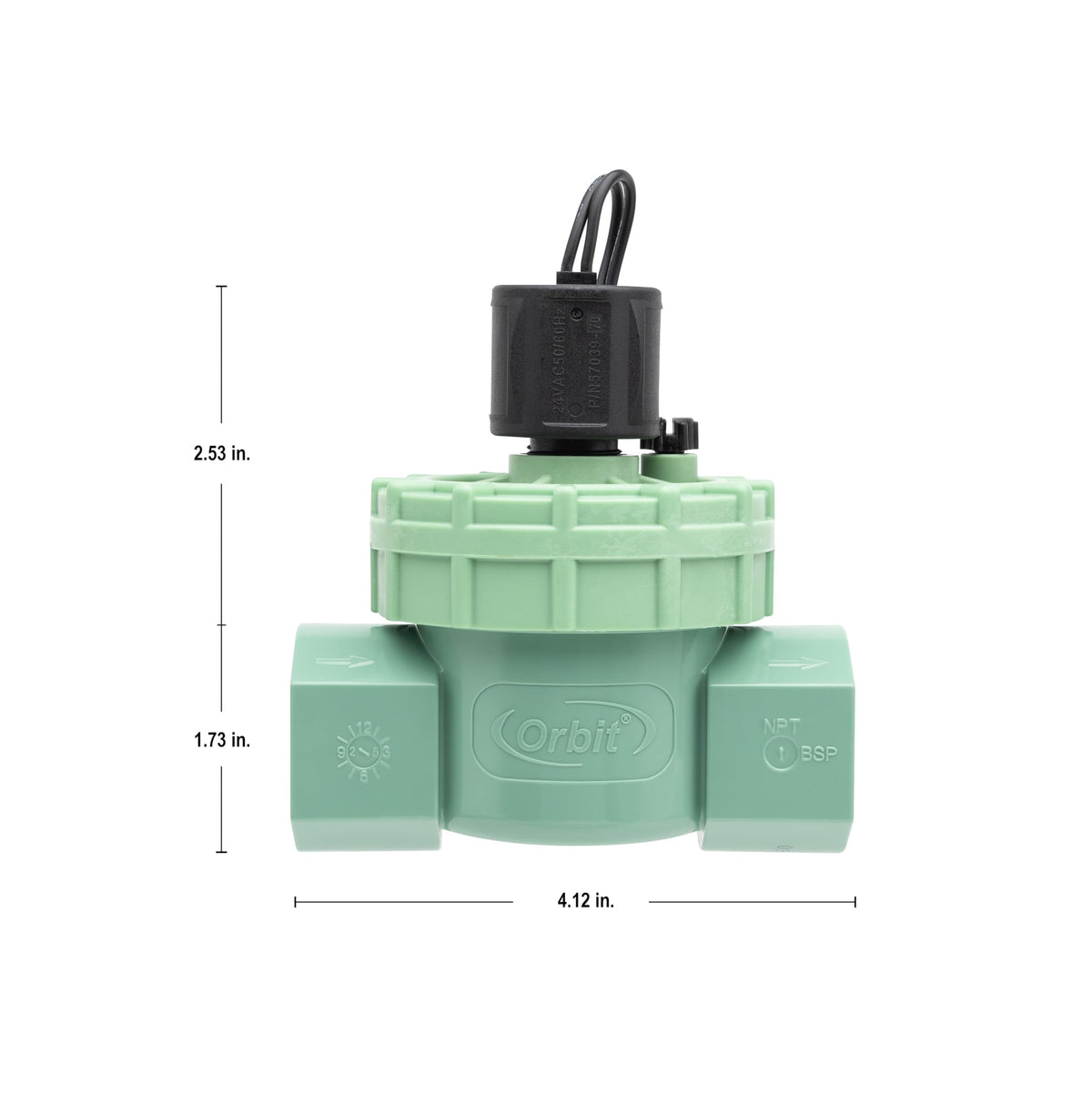 Orbit jar-top valve diaphragm access, enabling straightforward service and fewer clogs.