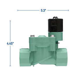 Orbit L-Series solenoid is field-replaceable for easy maintenance.