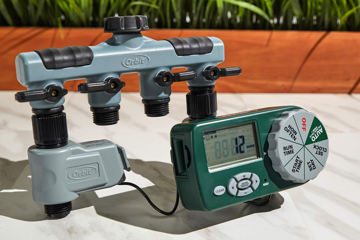 Orbit Manual watering function allows quick zone checks without altering schedules
