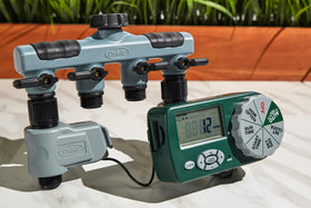 Orbit Manual watering function allows quick zone checks without altering schedules