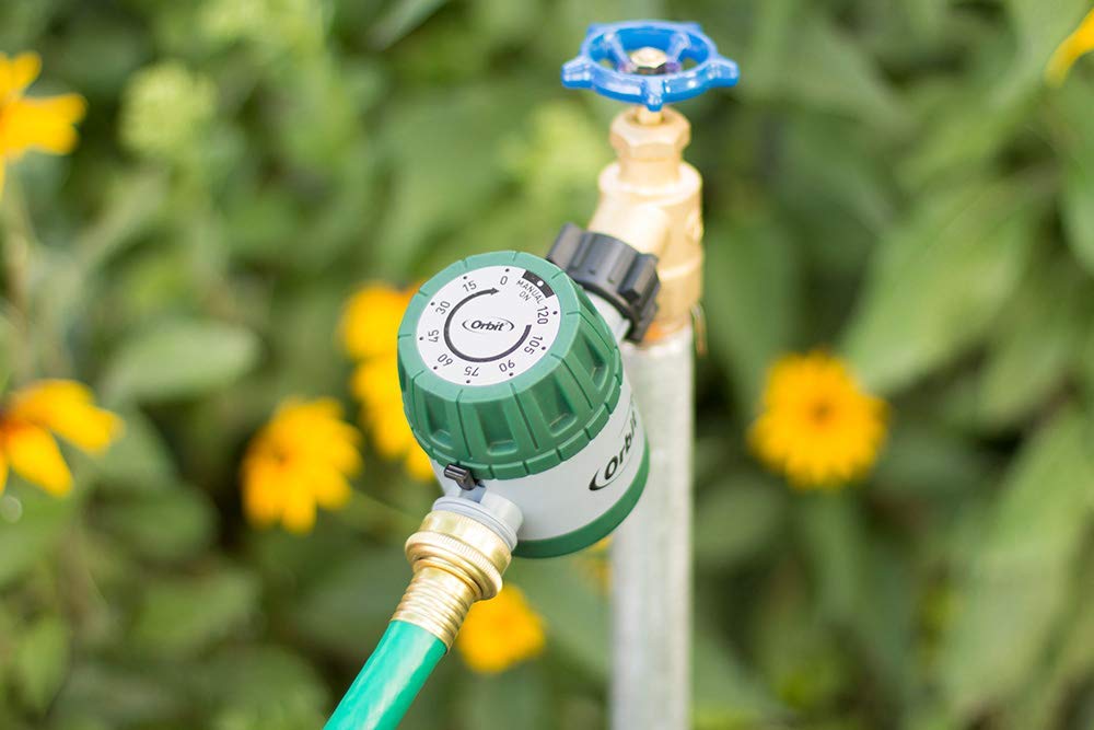 Orbit mechanical hose timer four-pack for multiple zones and value