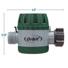 Orbit battery-free clockwork mechanism highlights electronics-free reliability.