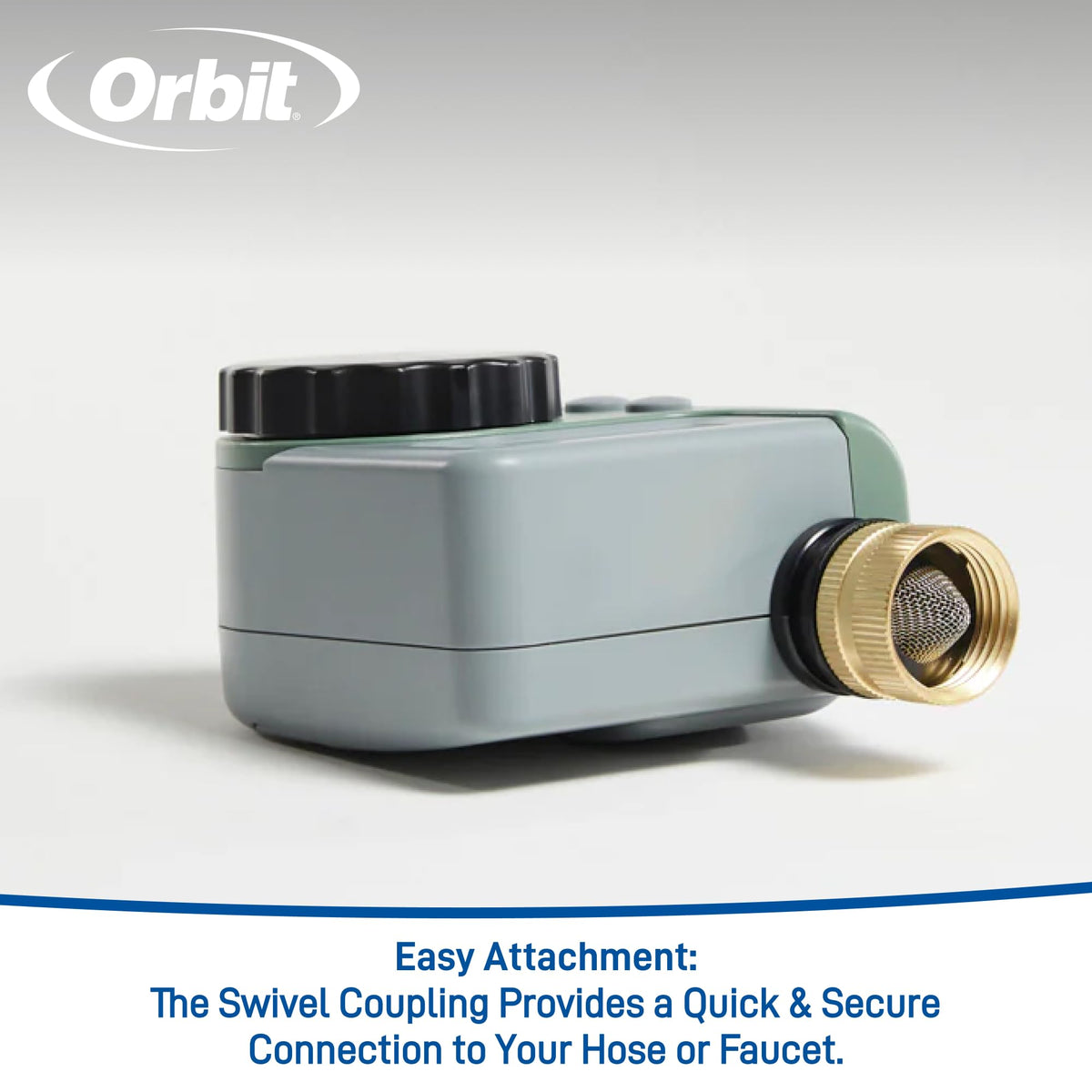 Orbit One Outlet timer rain delay feature paused watering after rainfall
