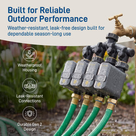 Orbit outdoor installation ready scene emphasizes weatherproof operation