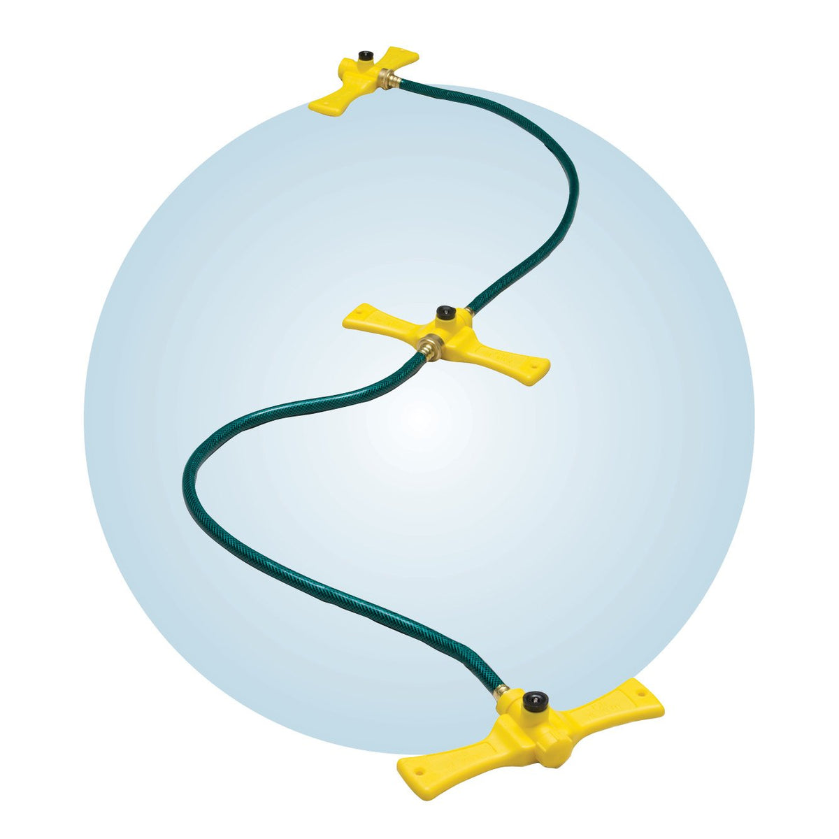 Interchangeable nozzles for full, half, and quarter circle patterns.