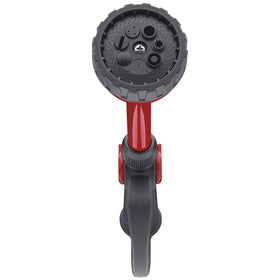 Orbit Pro Flo thumb-control wand enables precise flow for targeted watering.