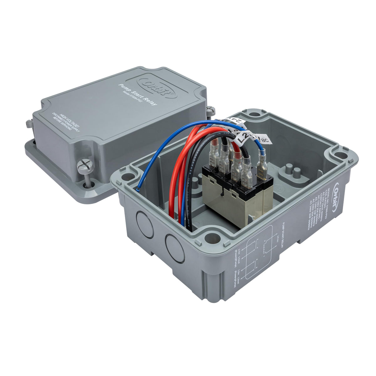 Orbit Pump Start Relay enables 230V up to 2HP pumps for larger systems