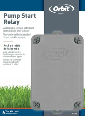 Orbit Pump Start Relay outdoor installation suitable for wells, ponds, boreholes