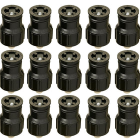 Orbit shrub sprinkler head half-pattern spray for even coverage in shrubs