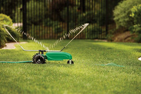 Orbit sprinkler ends with aluminum tubes for durability