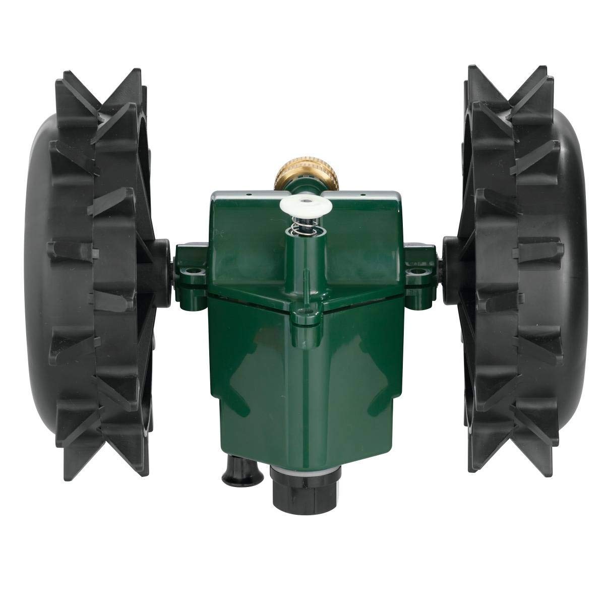 Orbit Traveling Sprinkler motor block for reliable operation and quick replacement