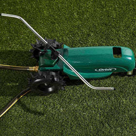 Orbit Traveling Sprinkler tractor motor assembly ready for installation