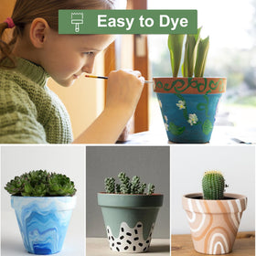 Orceler cute terracotta pot for indoor outdoor plant display.