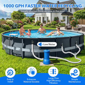Orealla pool filter pump installation for quick setup with minimal tools