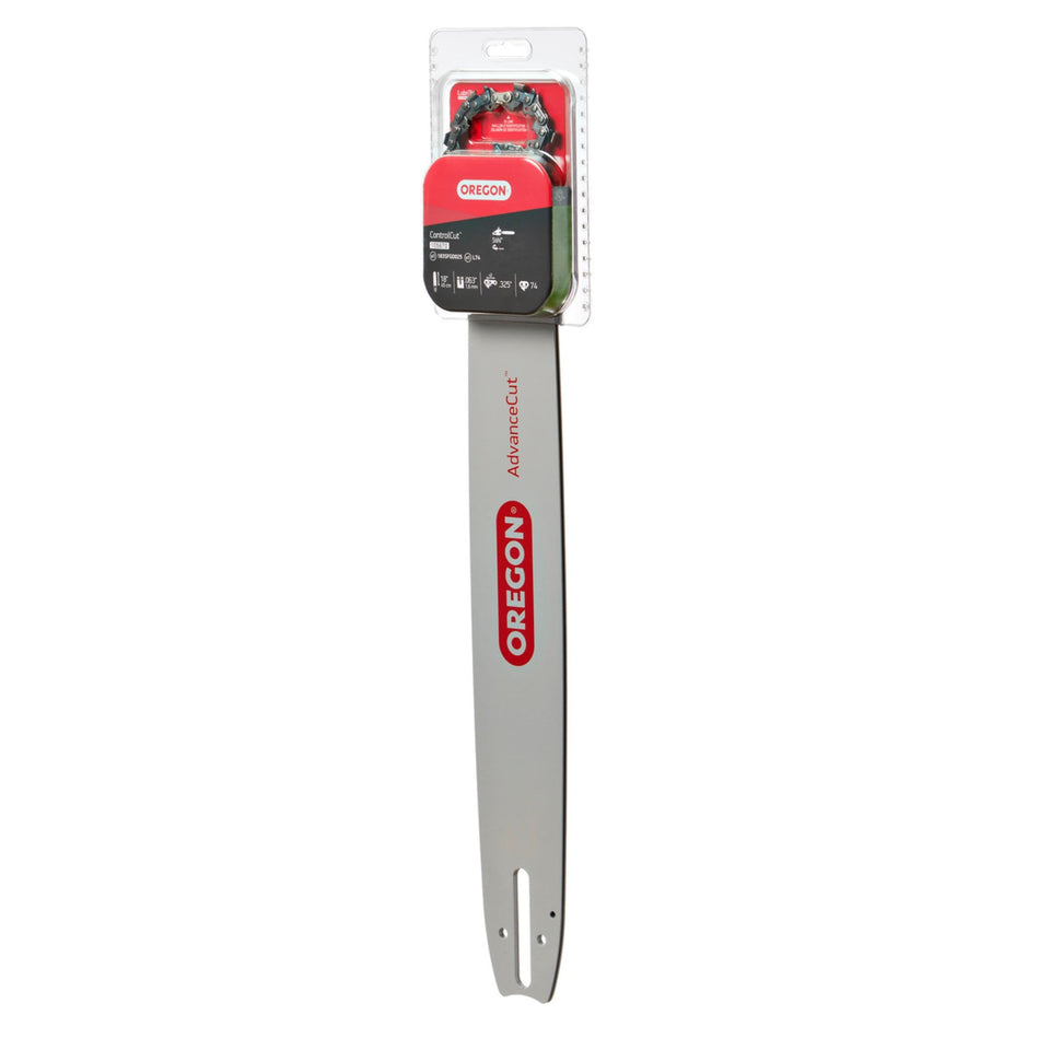 Oregon 105670 replacement guide bar, 18-inch, for smooth cutting on compatible Stihl saws