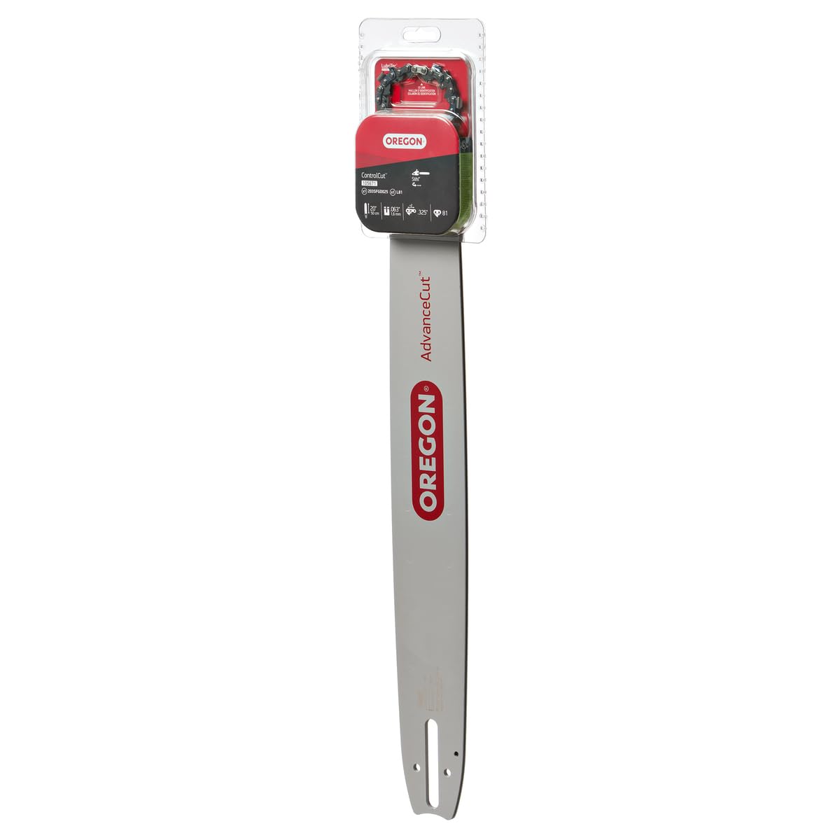 Oregon 20-inch bar and chain for versatile yard work