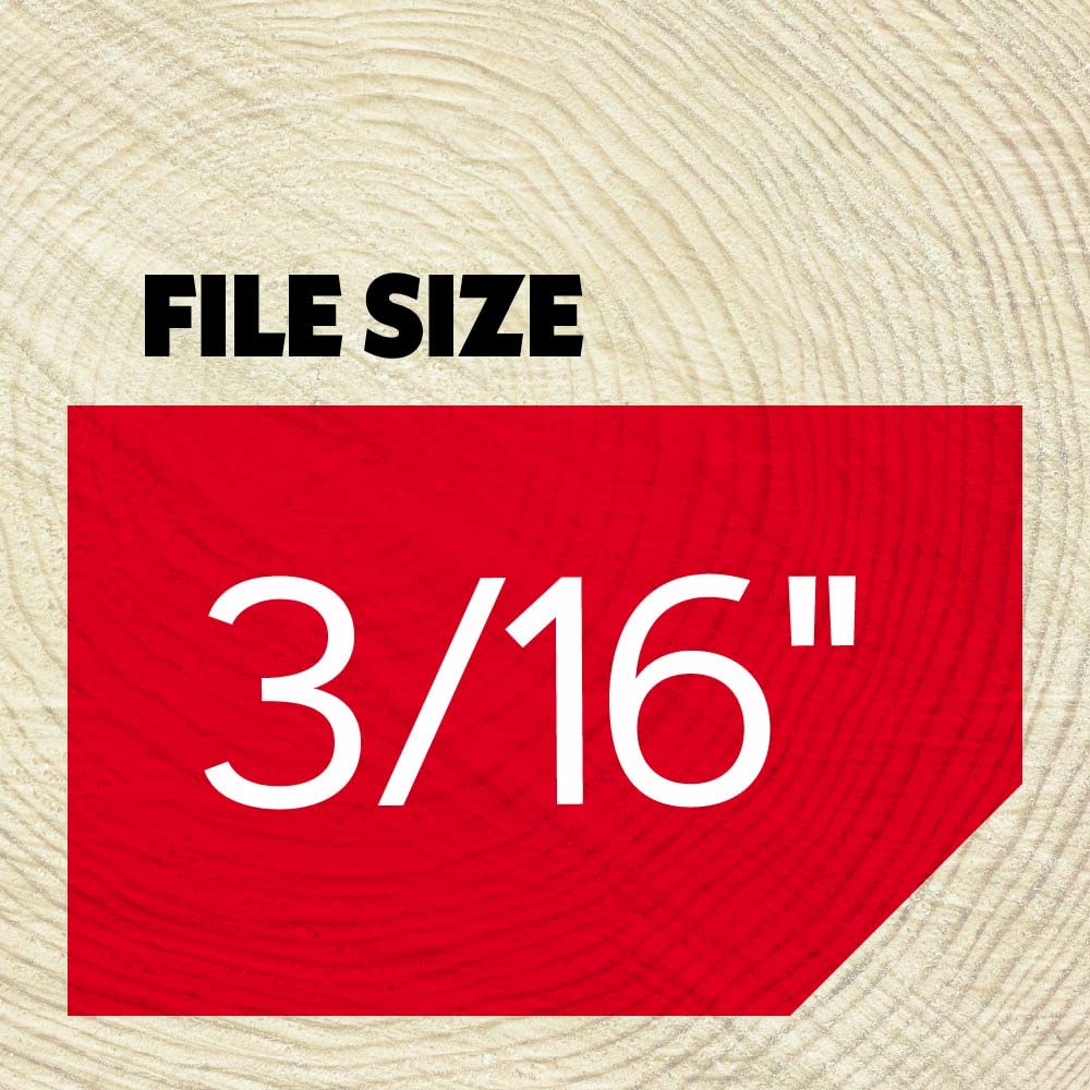 Oregon 25896 kit includes two premium files for efficient on-site sharpening.