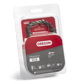 3/8 inch low-profile pitch delivers efficient cutting with less power draw.