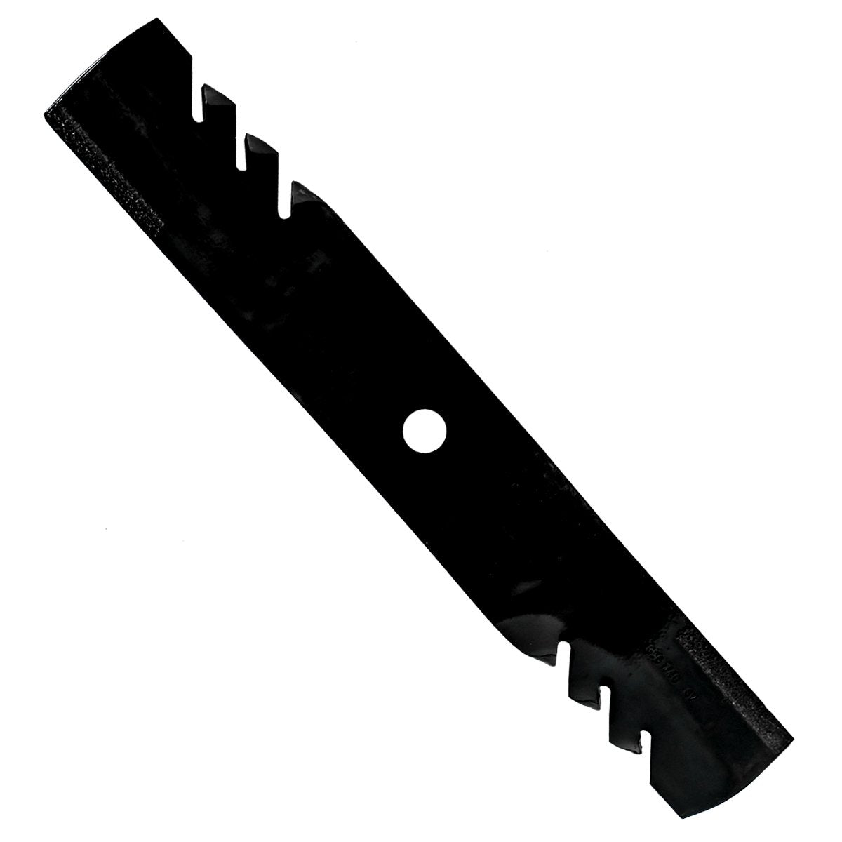 Oregon mulching blades for 54-inch Kubota Kommander enhance clipping efficiency.