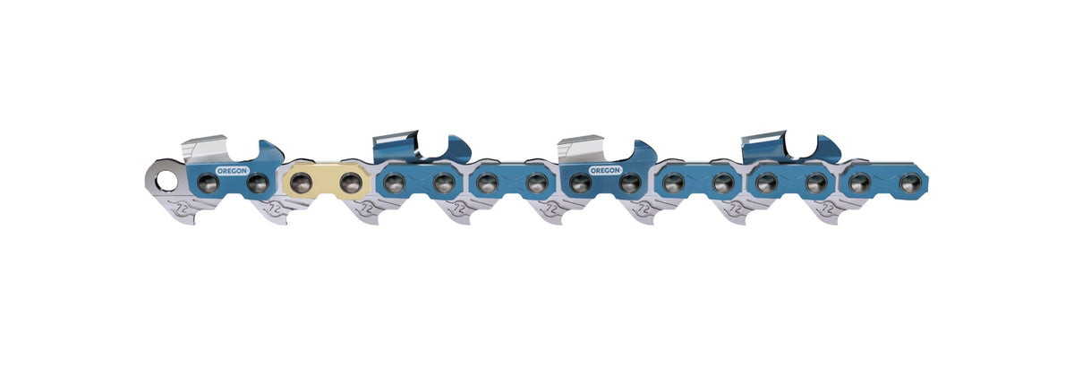 Oregon 72EXL084G PowerCut with blued cutters protects against corrosion