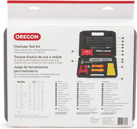 Oregon Chainsaw Sharpening Kit 3-16 round files for consistent bites.