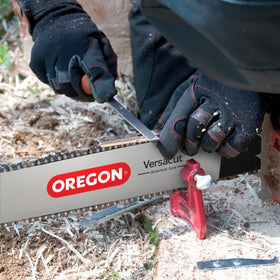 Oregon Chainsaw Sharpening Kit depth gauge tool for accurate sharpening depth.