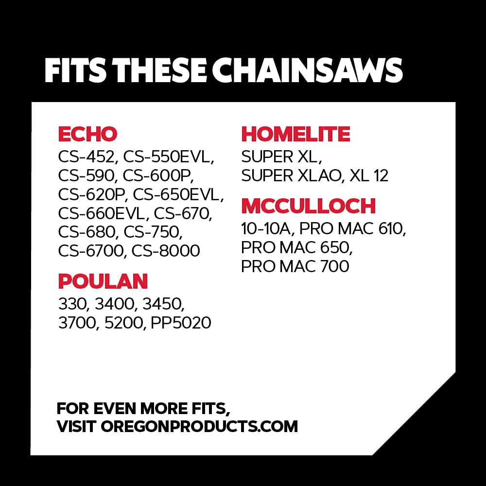 Oregon D70 AdvanceCut semi-chisel cutting technology reduces debris and wear
