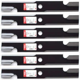 Oregon blade closeup for Exmark 52-inch Radius E-Series, precise cut capability