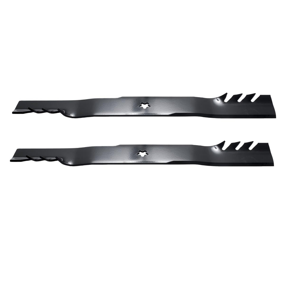Oregon Gator G3 mulching blades in 22-7-8 inch length for efficient cutting.