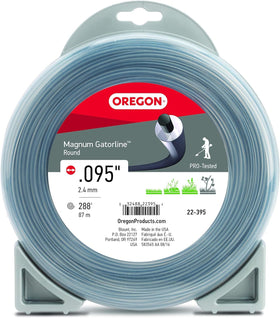 Oregon Magnum Gatorline 095 trimmer line donut pack ready for heavy-duty weed trimming