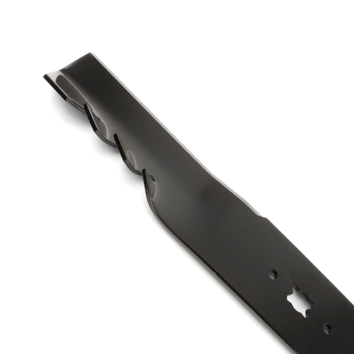 Oregon OEP 598-631 Gator G5 blade edge detail showing tungsten fusion for extended sharpness.