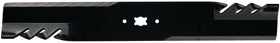 Oregon OEP 598-631 Gator G5 mulching blade front view highlighting the sharp edge and build.