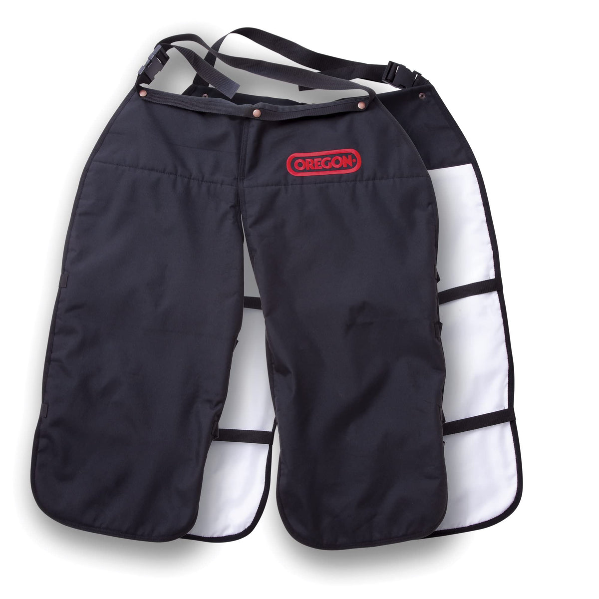 One-size-fits-all Oregon chaps suitable for men and women