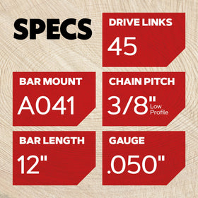 Oregon reversible guide bar supports long-lasting use