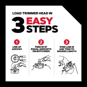 Oregon Universal Trimmer Head supports Stihl, Echo, RedMax compatibility
