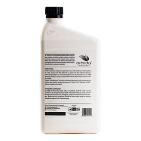 Metal chelant dissolving stains on pool surfaces with Orenda