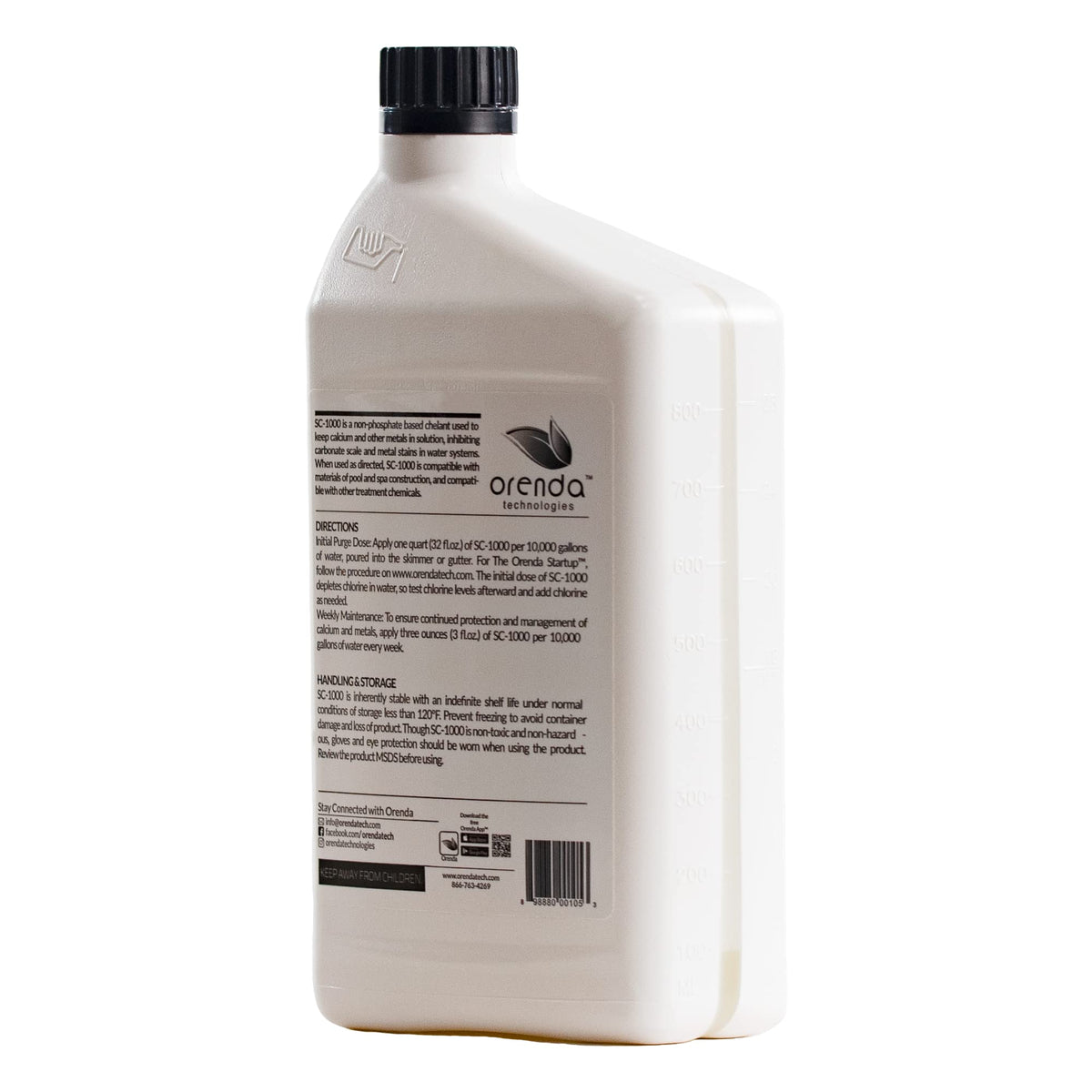 SC-1000-QT preventing SWG electrode scale in a saltwater pool