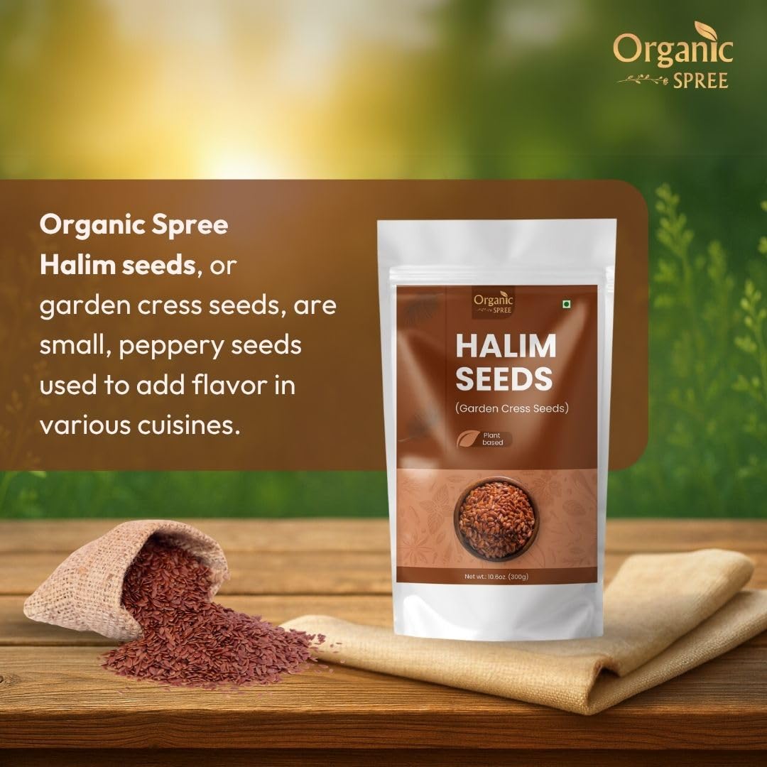 Soak method visual for Organic Spree Halim Seeds preparing sprouts.