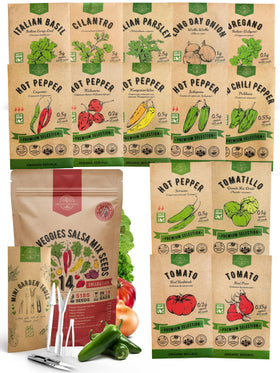 Organo Republic cilantro seeds for fresh salsa at home.