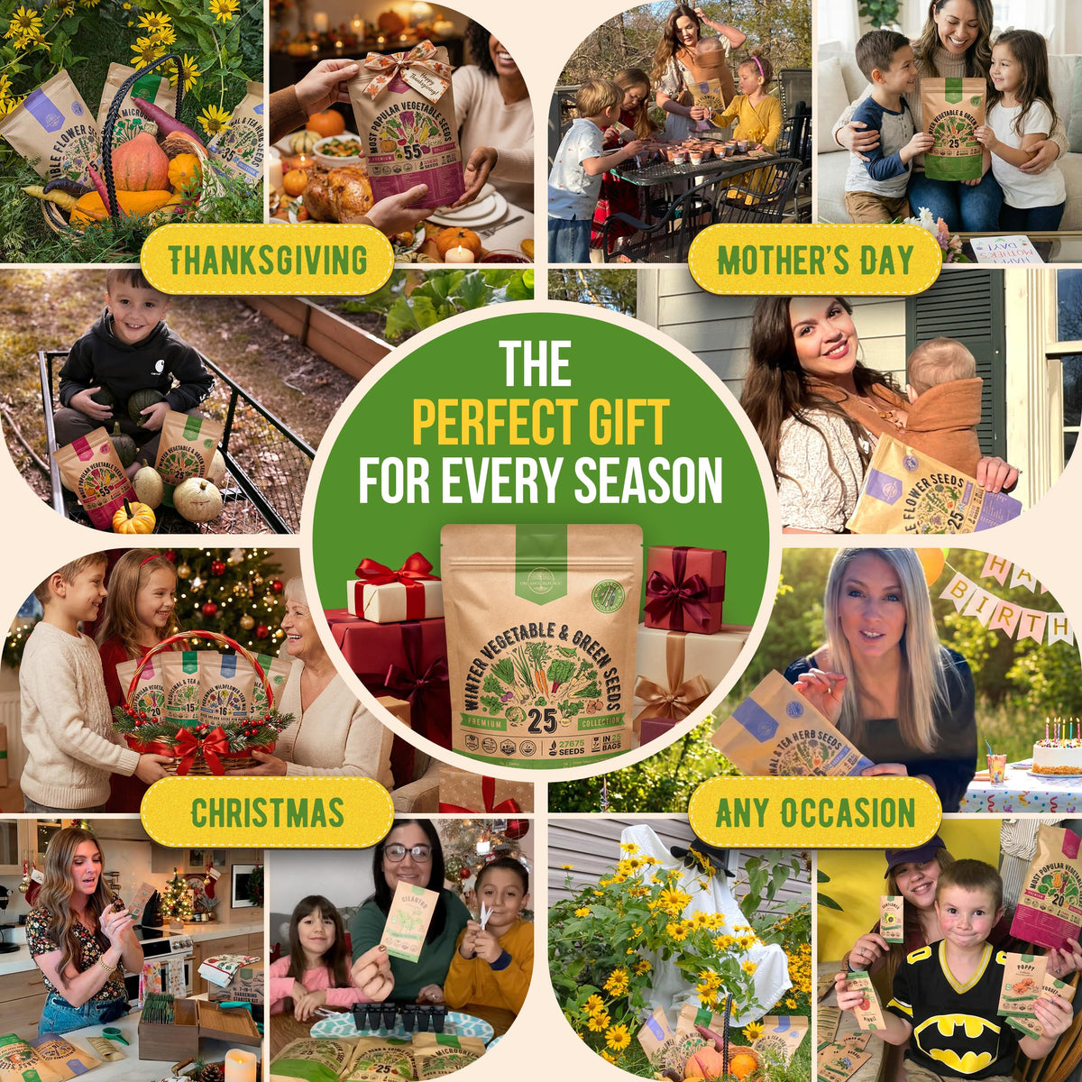 Organo Republic gift-ready garden kit for new hobbyists