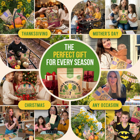Organo Republic 480+ non-GMO heirloom seeds for diverse harvests
