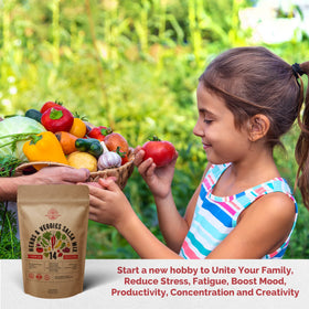 Organo Republic Italian basil seeds for vibrant pesto and salads.